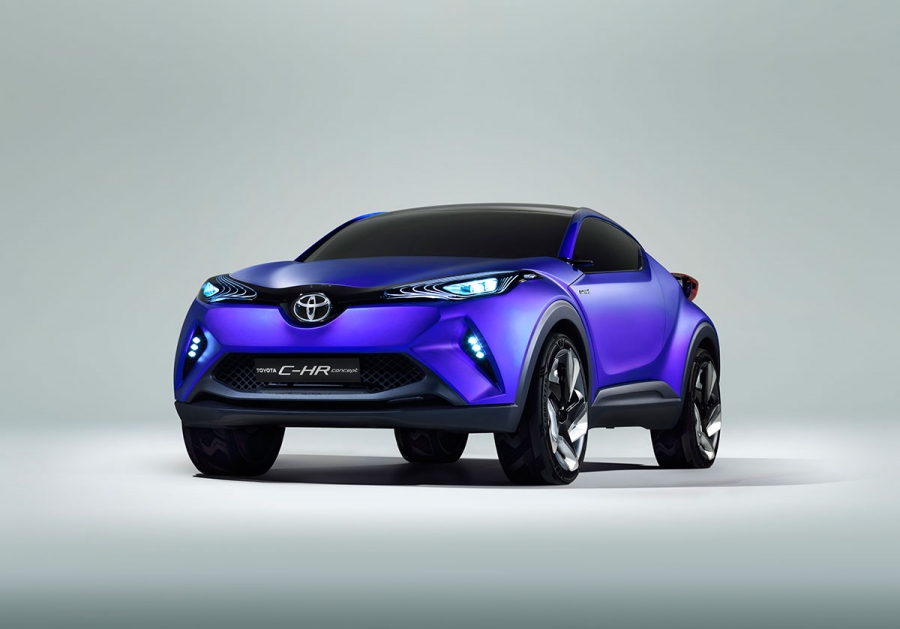 Salón del automóvil de París: Toyota presenta el C-HR Concept
